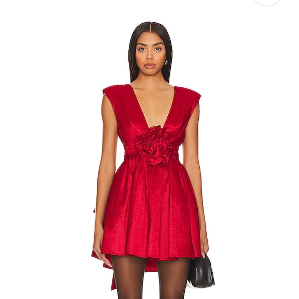 For Love & Lemons Rose Mini Dress/ NWT